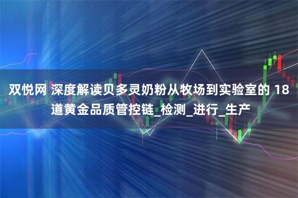双悦网 深度解读贝多灵奶粉从牧场到实验室的 18 道黄金品质管控链_检测_进行_生产